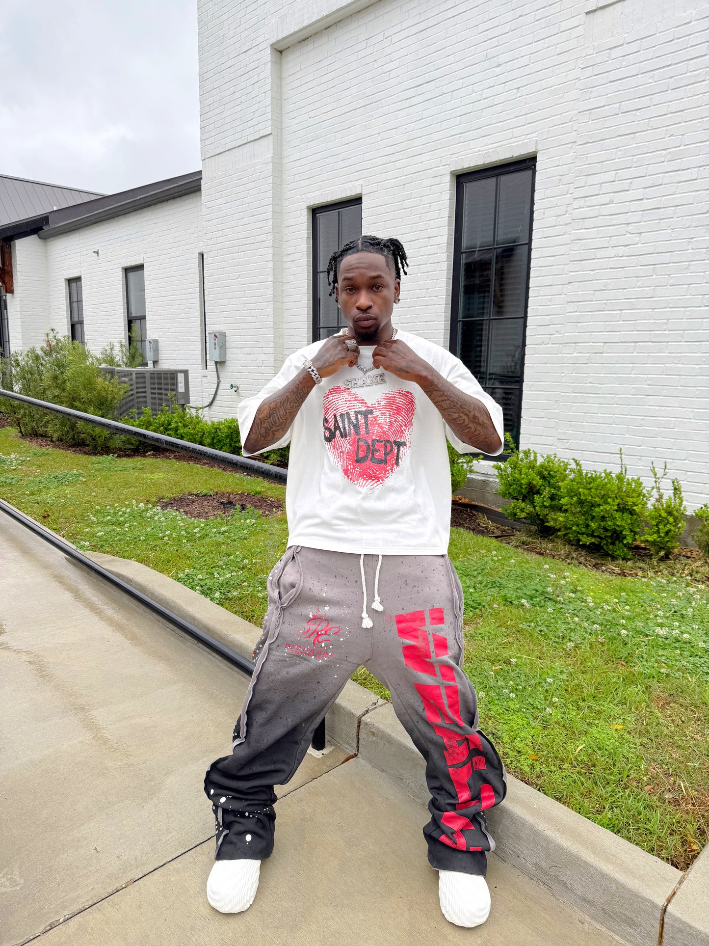 Cement Gemstone Sweats