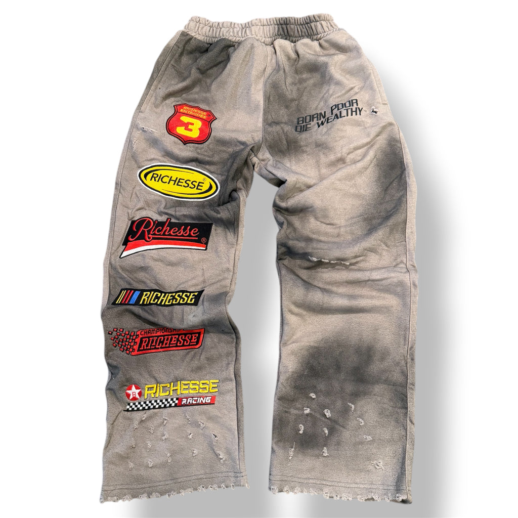 Grey Racer Sweats