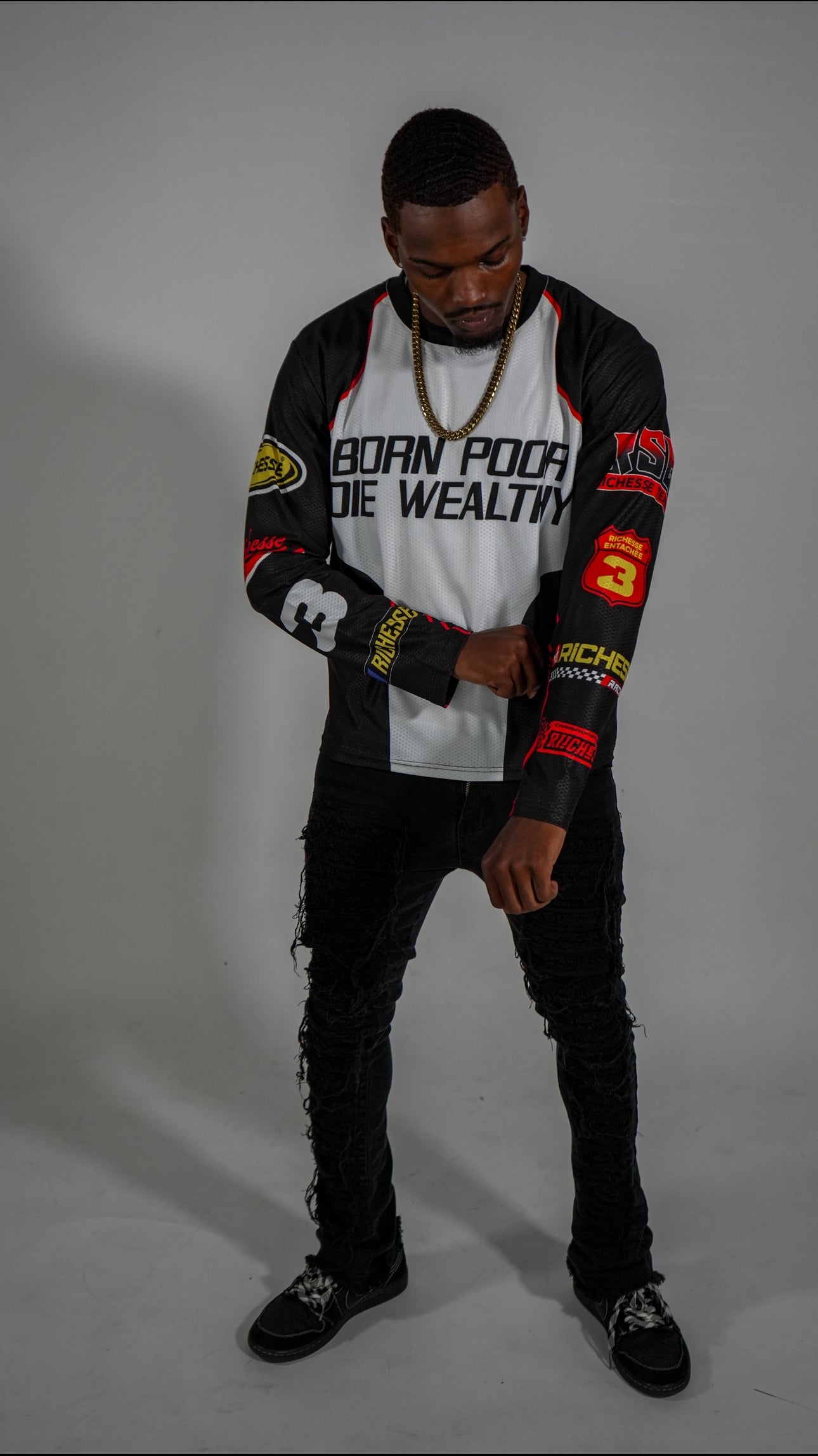 Racer mesh jersey