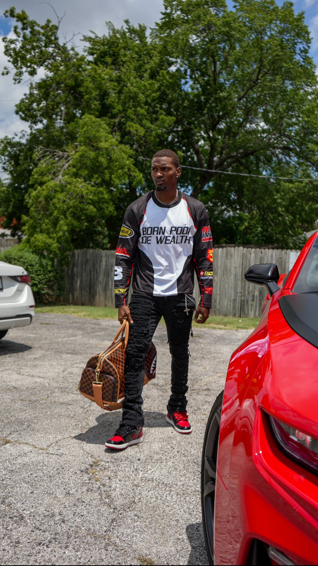 Racer mesh jersey