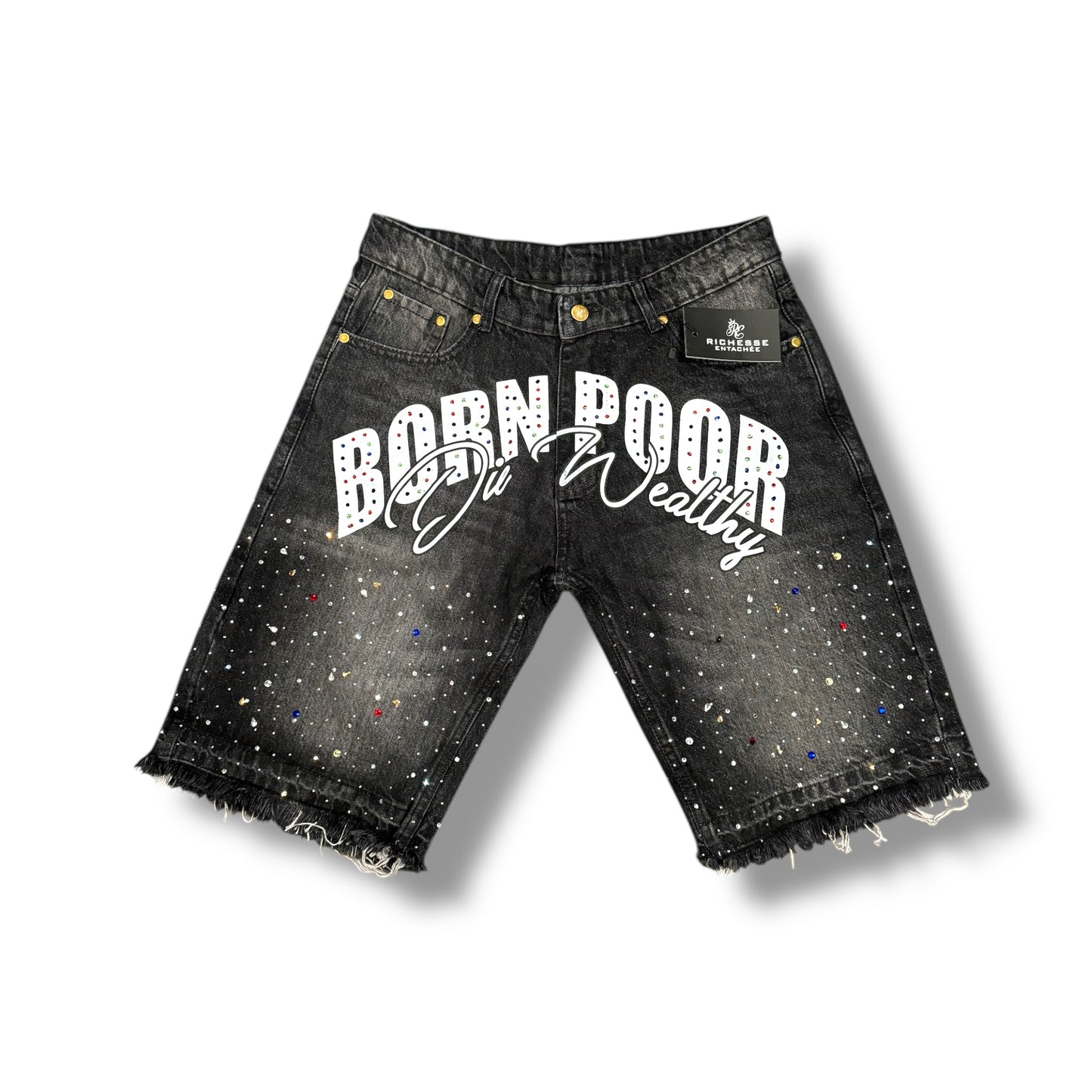 Ash Black BPDW Jorts