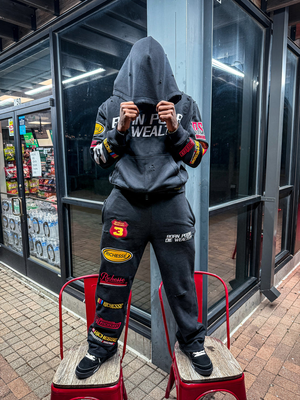 Black Racer Sweats