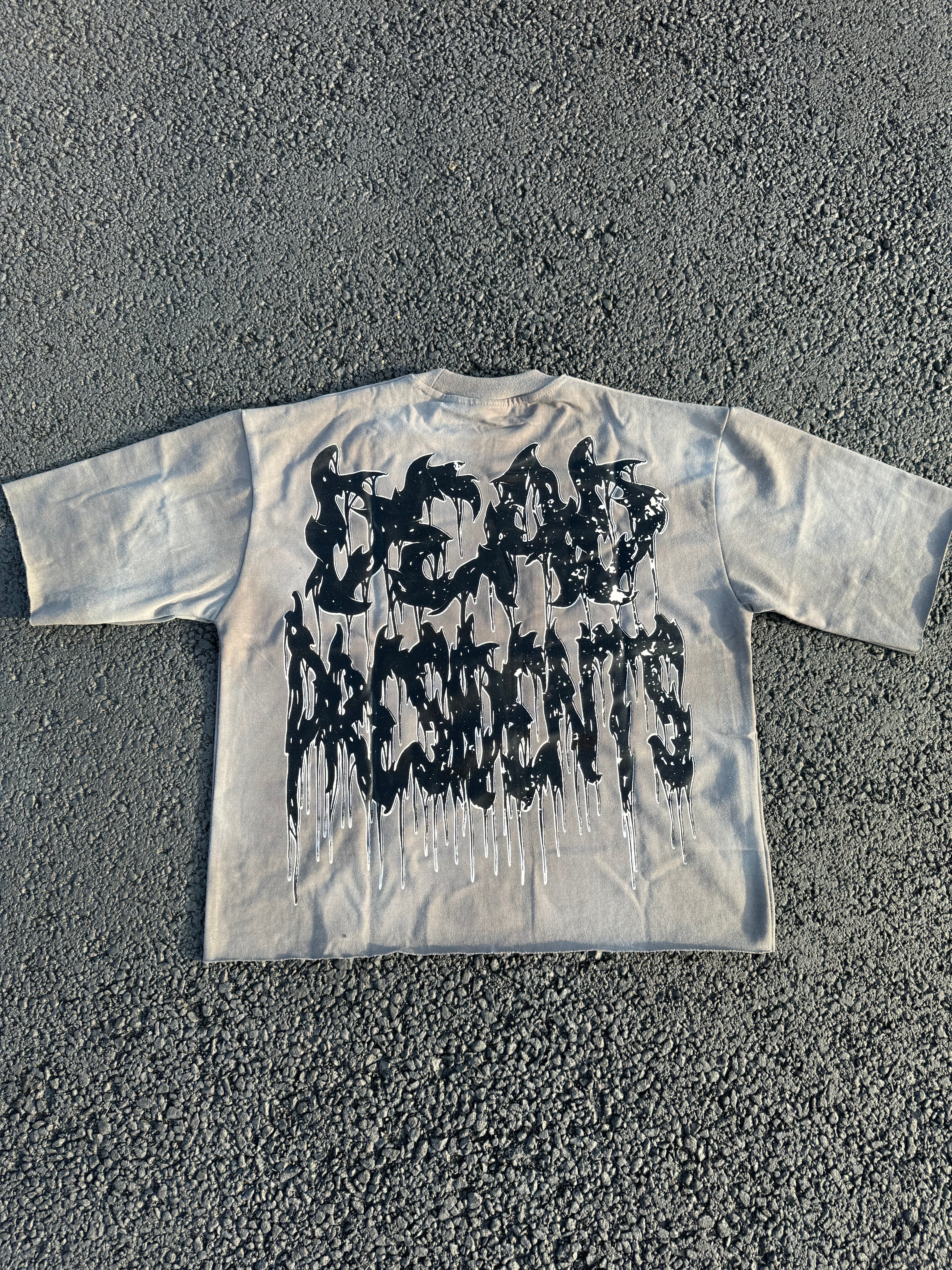 Grey Dead Presidents Tee