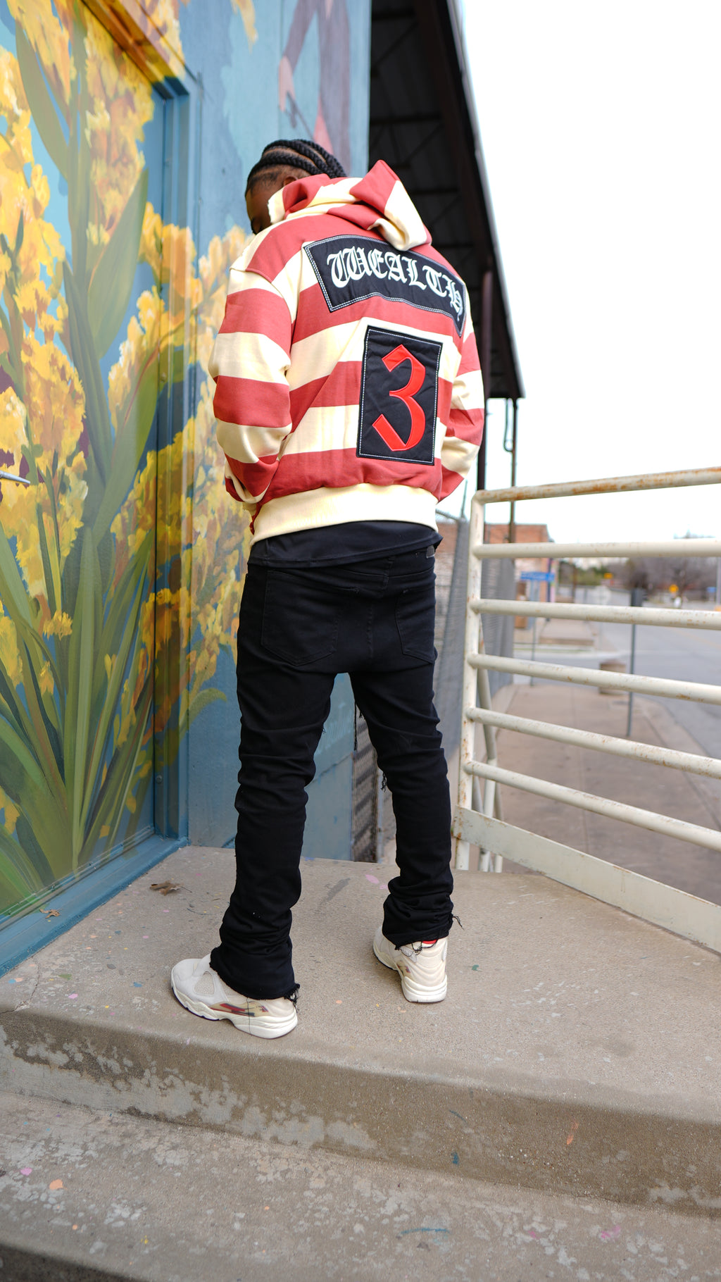 Waldo Zip Up Dark Red