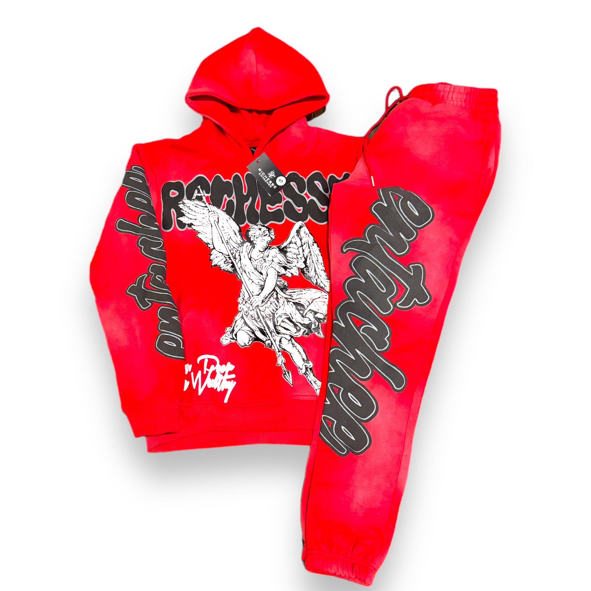 Red Sun faded Sweatsuit