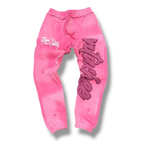 Vivid Pink Sweatpants
