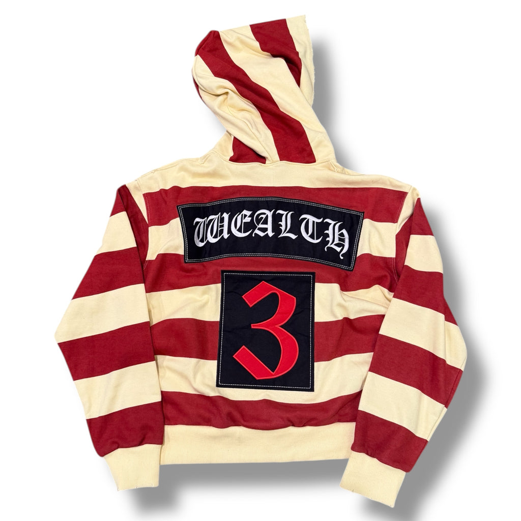 Waldo Zip Up Dark Red