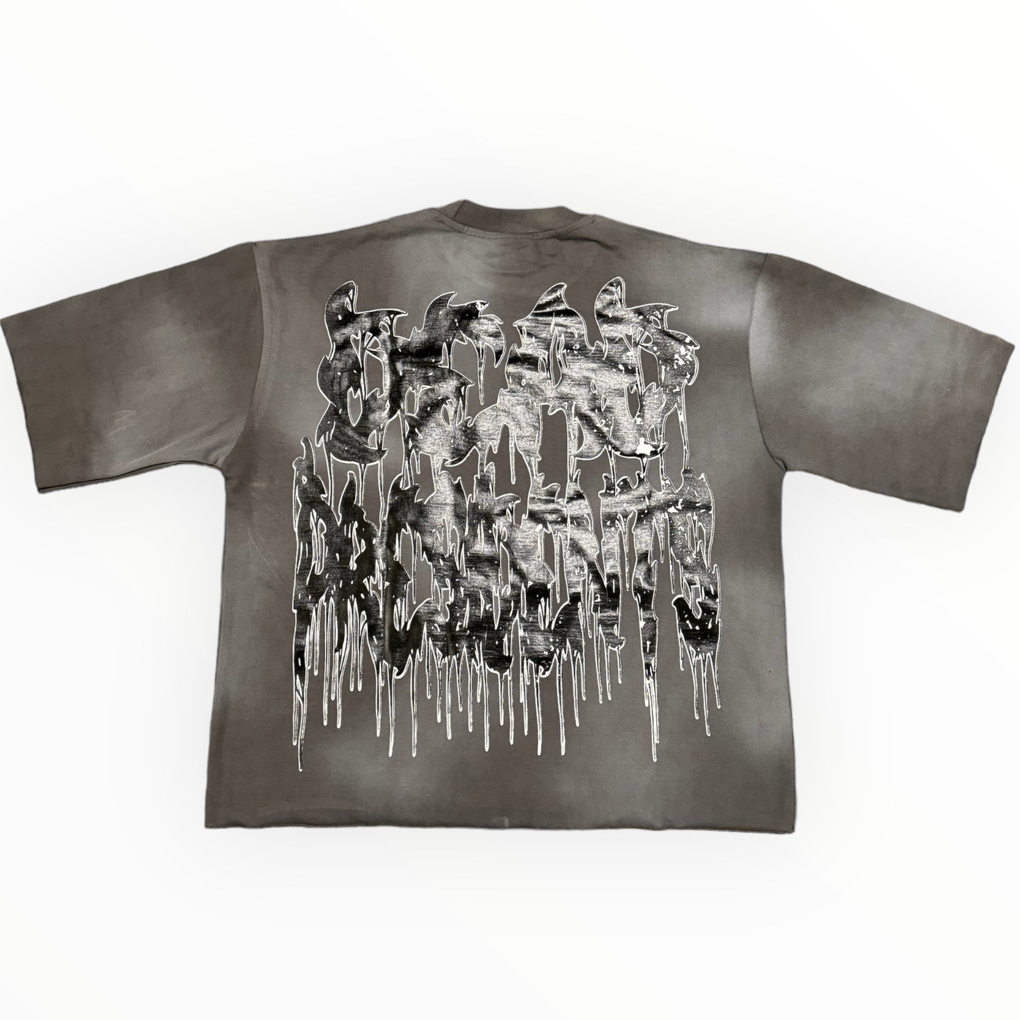 Grey Dead Presidents Tee